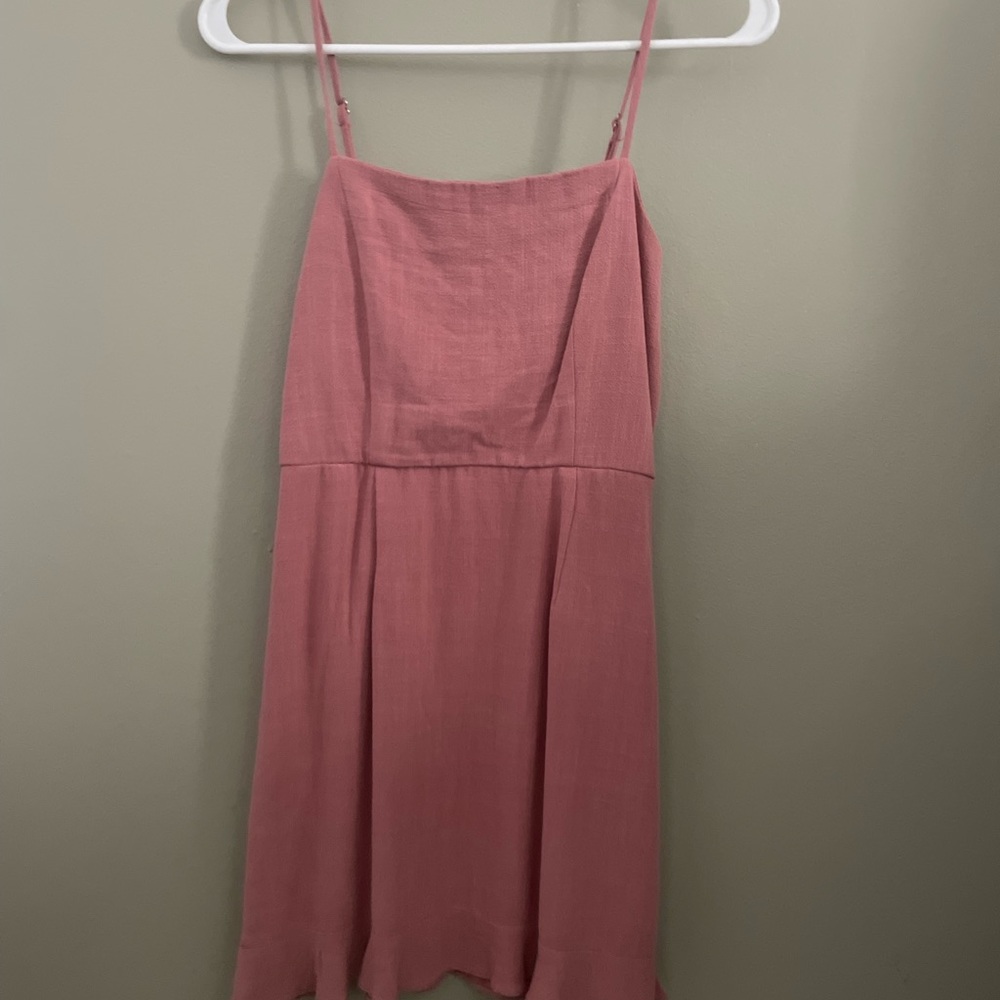 pink mini dress